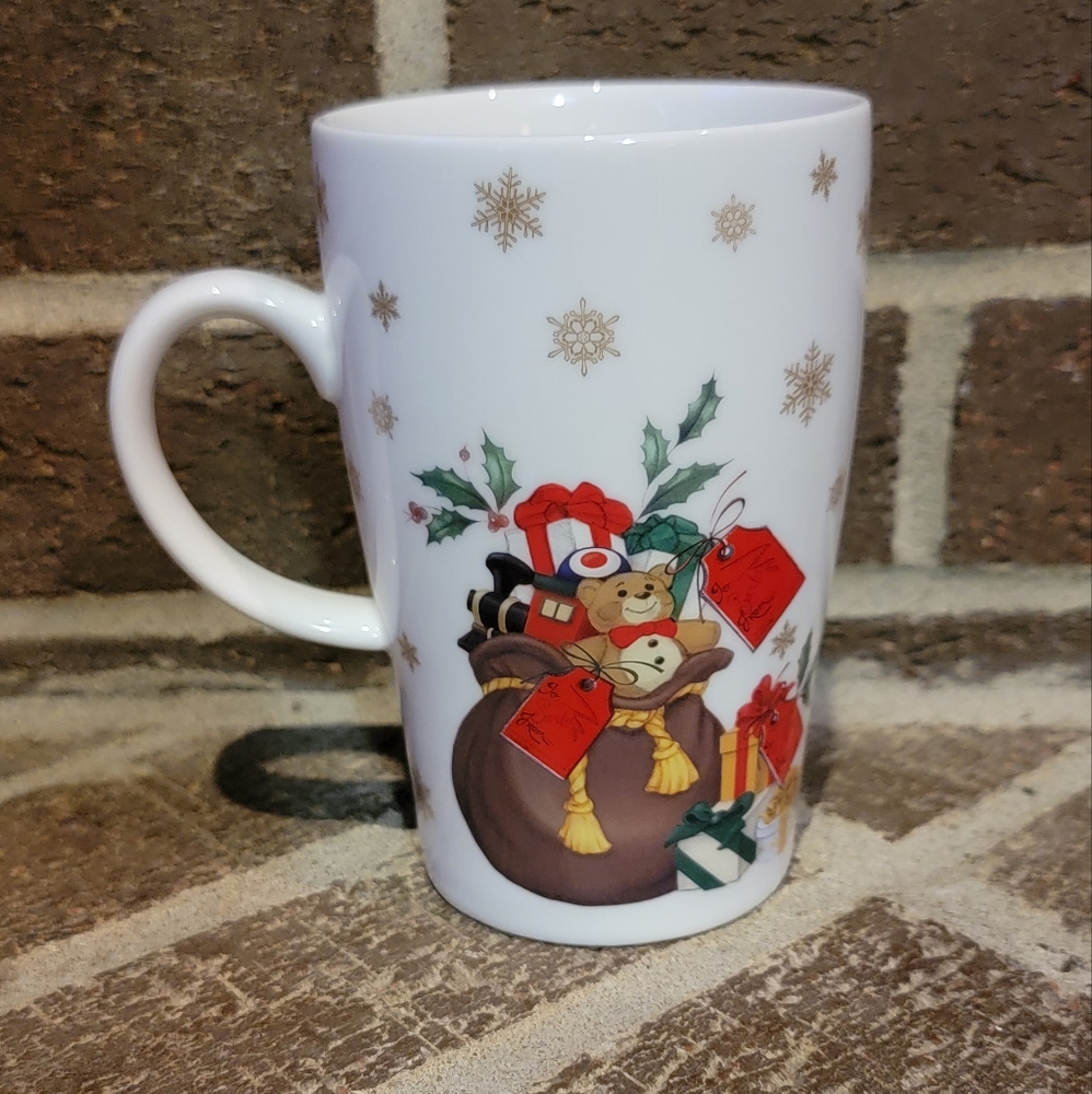 Lenox Christmas Heat Changing Santa Magic Mug 14 oz Cup New Porcelein